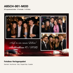 ABSCH-001-MOD Fotoboxvorlage – Vorschau
