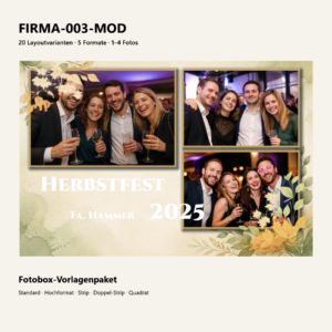 FIRMA-003-MOD Fotoboxvorlage – Vorschau