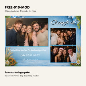 FREE-010-MOD Fotoboxvorlage – Vorschau