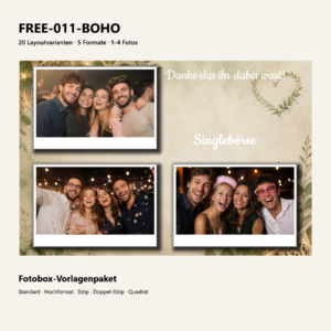FREE-011-BOHO Fotoboxvorlage – Vorschau