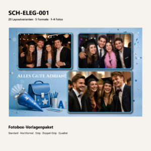 SCH-ELEG-001 Fotoboxvorlage – Vorschau