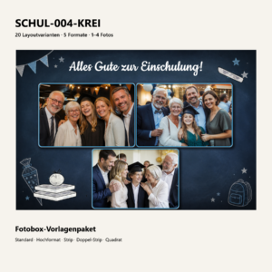 SCHUL-004-KREI Fotoboxvorlage – Vorschau