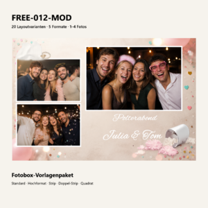 FREE-012-MOD Fotoboxvorlage – Vorschau